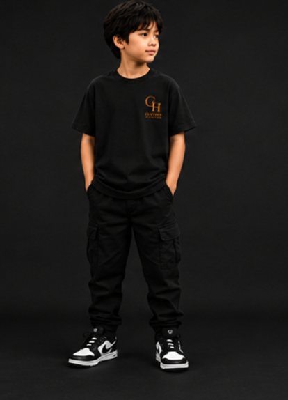 [B101] Beautiful Japanies Style T Shirt For Kids (2-3, 180, Baggy)