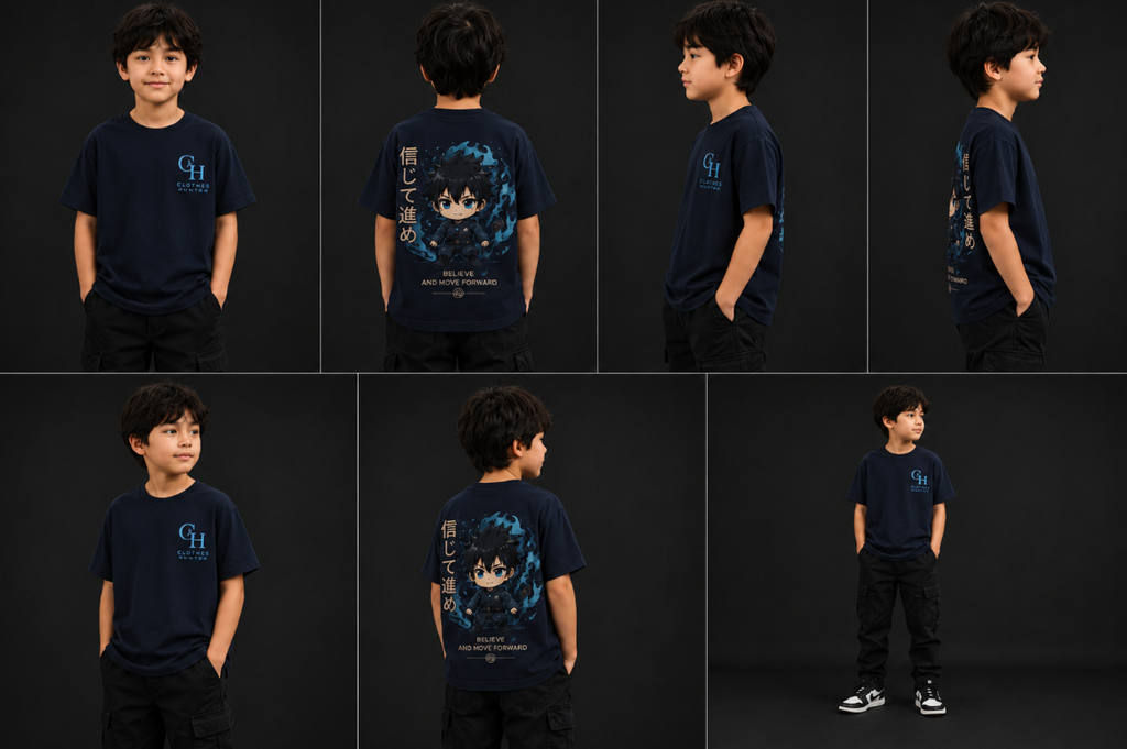 Beautiful Japanies Style T Shirts For Kids