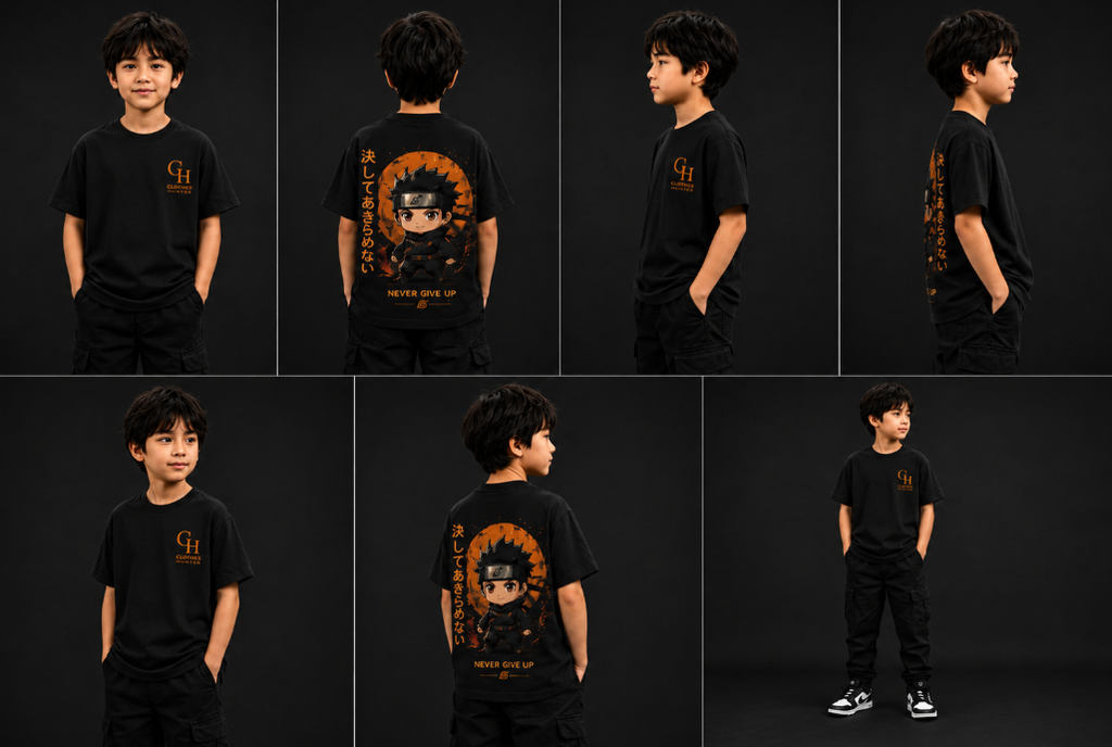 Beautiful Japanies Style T Shirts For Kids