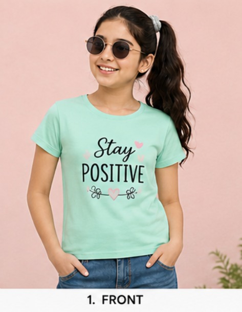 [S1] T-shirt for kids (6-7, 180, Baggy)