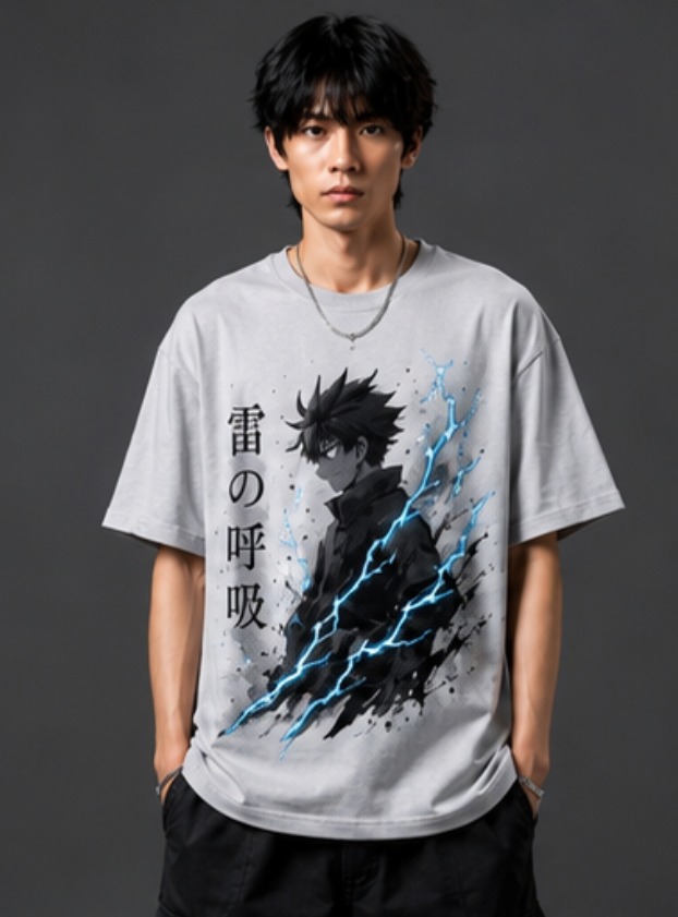 [01] T-shirt for men (Baggy, 180, S)