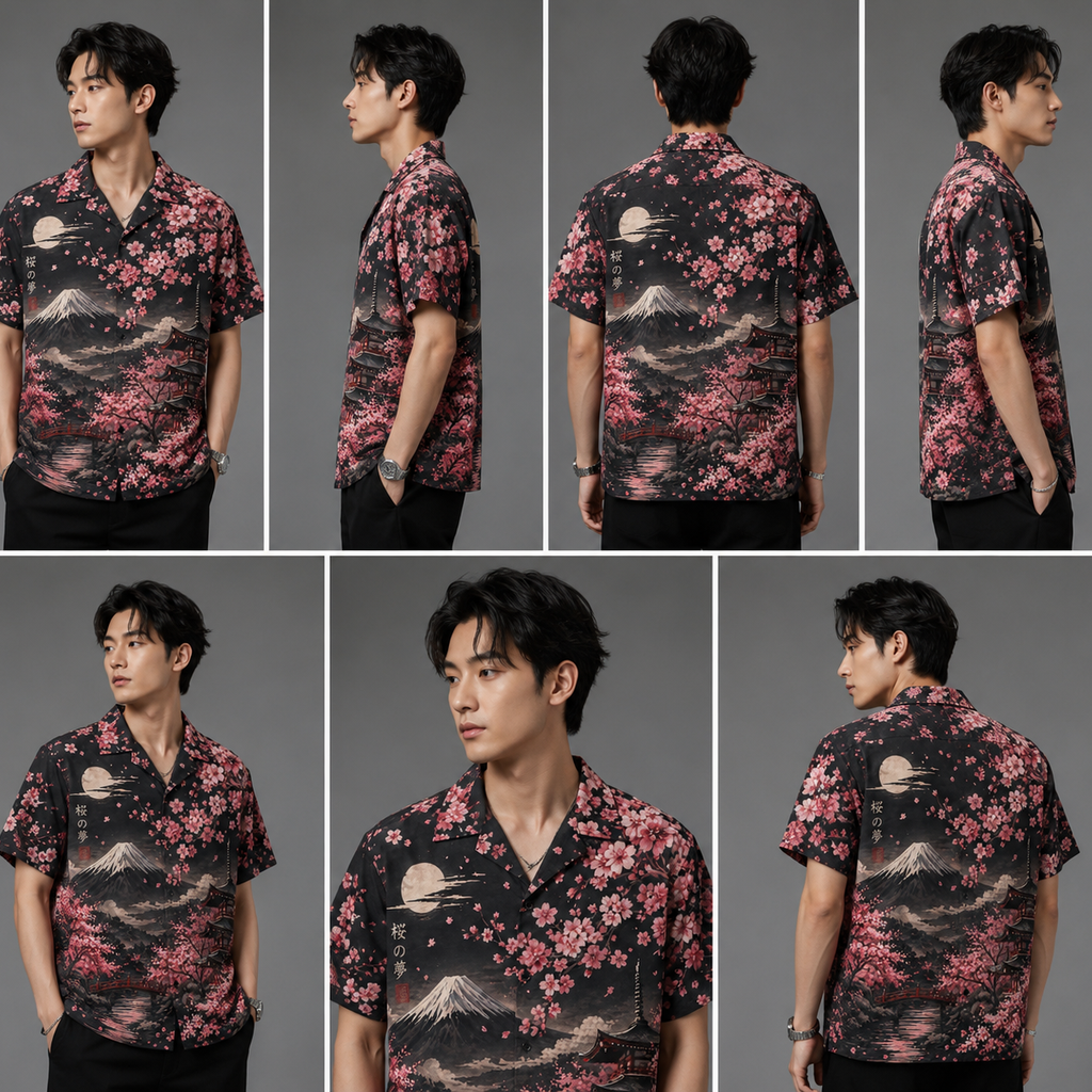 Cherry Blossom Printed T shirt
