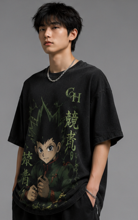 Gon Freecss Design T Shirt For Boys