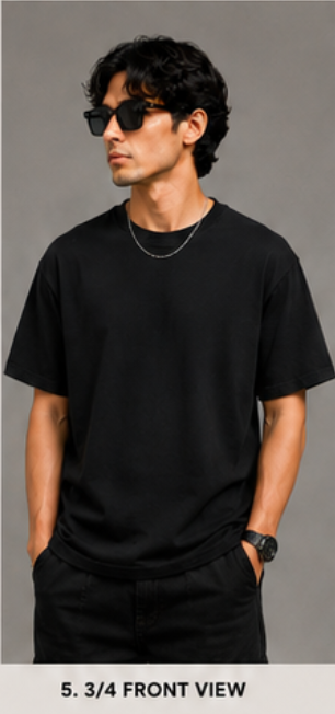 [SR01] Stay Real T Shirt (S, 180, Baggy)