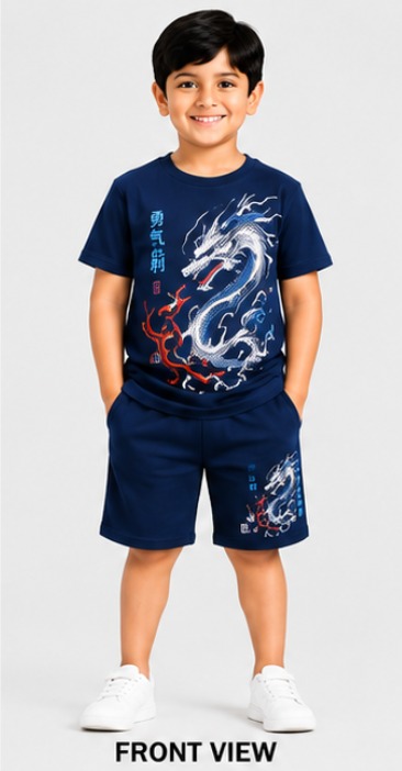 [TF01] T-shirt for kids#combo (4-5, Baggy, 180)