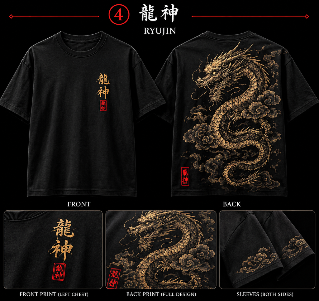 Dragon New Style Japanese T shirt