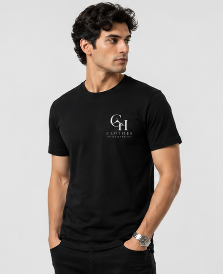Plain Black T Shirt