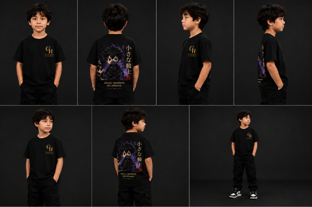 Beautiful Japanies Style T Shirt For Kids